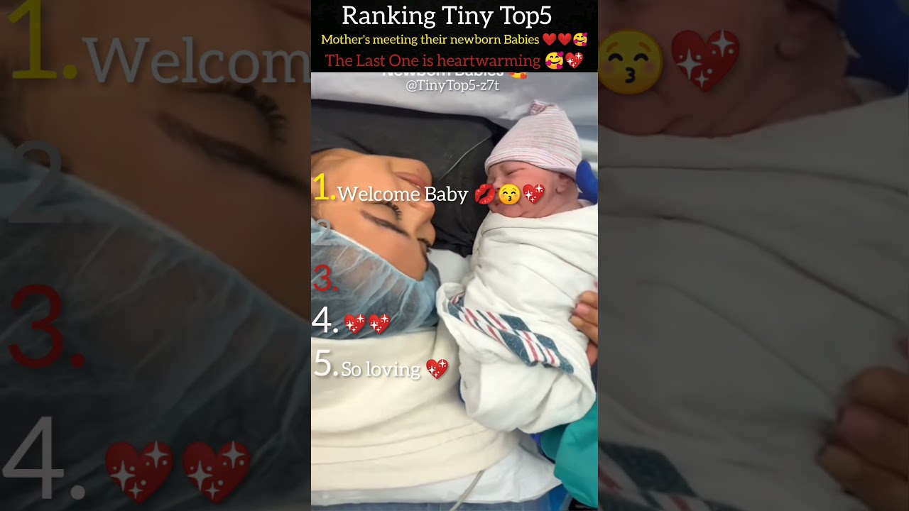 heartwarming Moments Mother's meeting their newborn Babies for the first time 💖🥰🥰💖