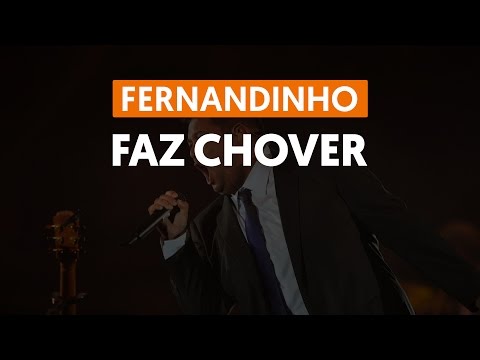 Faz Chover - Fernandinho (aula de violão)