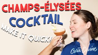 Ooh La La! Try this Brandy Cocktail with a French spin - how to make a CHAMPS ELYSEE cocktail, FAST!
A juicy and herbal Sour style cocktail!
45ml (1 1/2 oz) brandy
15ml (1/2 oz) Chartreuse
20ml (2/3 oz) lemon juice
10ml (1/3 oz) sugar syrup
Glassware: coupe or martini
Garnish: lemon twist
If youd like to order my book you can follow this link here:
https://lnk.to/StrongSweetandBitter
Or available at certain bookstores.
If you like this video please let us know with a thumbs up or share it with your friends.
If you have any questions or something to add please join the conversation with a comment, and if you havent already, hit that subscribe button so you never miss an episode.
You can support us by visiting one of the many places you can find us online or IRL:
Website - https://www.withcaradevine.com/
Facebook - https://www.facebook.com/withCaraDevine/
Instagram - https://www.instagram.com/withcaradevine/
Twitter - https://twitter.com/withCaraDevine/
Pinterest - https://www.pinterest.com.au/withcaradevine/
and Bomba Bar (where I work) here - https://bombabar.com.au/
- https://www.instagram.com/bombabar/
***
Other useful links & affiliates
Want more at home cocktail inspiration? Check out the Australias Cocktail for the Home Bartender book featuring recipes from Australias Top 25 bartenders (including yours truly!). Use code BOMBA for $10 off at checkout:
https://www.top25.com.au/
Bar & Cocktail Books
Follow the link below to a comprehensive list of bar and cocktail book recommendations and links to buy them!
https://www.behindthebarwithcaradevine.com/bar-cocktail-books
Tees, Totes, Hoodies, Stickers & lots of other BTB merch in our Spring Shop:
https://behind-the-bar.creator-spring.com
To have the hassle taken out of hosting, go to https://thld.co/shakerandspoon_btbwithcara1221 and use code btbwithcara to get $20 off your first at home cocktail box!
Get Surfside Sips awesome coloured glass straws @
https://surfsidesips.com/?ref=mfhw_qgwcbyi
Use offer code: BEHINDTHEBAR for 20% off
Sign up to Behind the Bars Mix it like a Pro Online Bartending Course
Youll always get the best price through this link!!
https://ioa.pxf.io/c/2647619/1196340/12764
Use offer code: behindthebar if discount doesnt automatically appear (discount applied at checkout).
#withcaradevine #booze #bar #bartending #behindthebar Ooh La La! Try this Brandy Cocktail with a French spin - how to make a CHAMPS ELYSEE cocktail, FAST!
