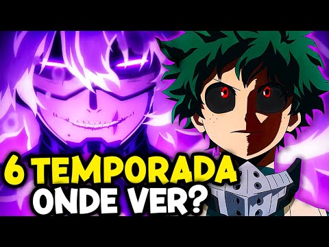 My Hero Academia Temporada 6  Estreia em 01/10 *sem legendas no momento* 