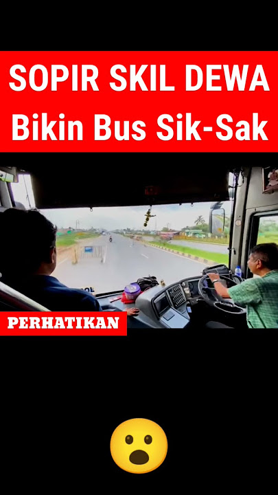 Skill Hebat Supir Bus India #shorts