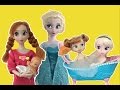 Frozen Full Movie 2 in English! Elsa + Anna Dolls Playing in Snow, Bath time +More