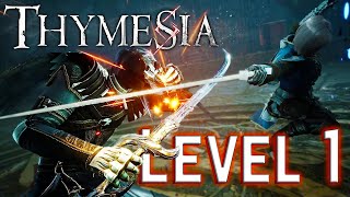I beat Thymesia at level 1 without abilities or healing