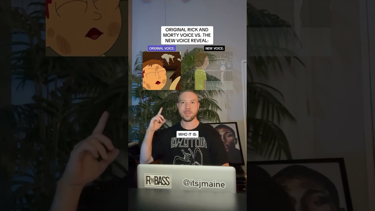 Original Rick And Morty Voice Vs. The New Voice Reveal 