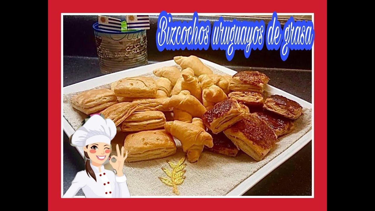 BIZCOCHOS URUGUAYOS, BIZCOCHOS DE GRASA 🥐🥖BISCUITS, URUGUAYAN STYLE 🥐🥖