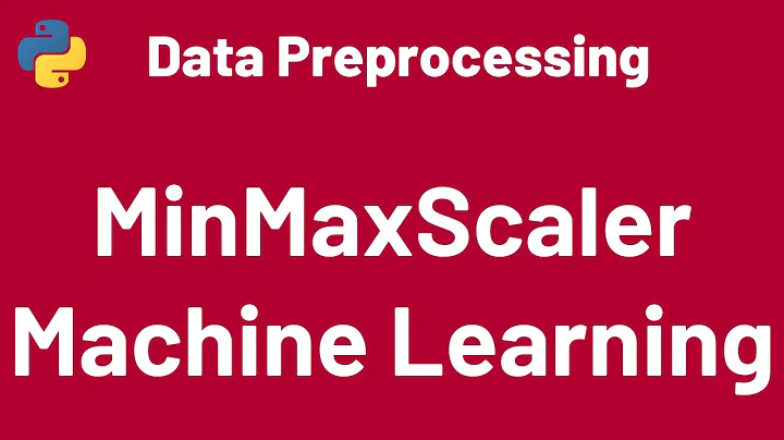 Data Preprocessing 02: MinMaxscaler Sklearn Python | Sklearn | Python