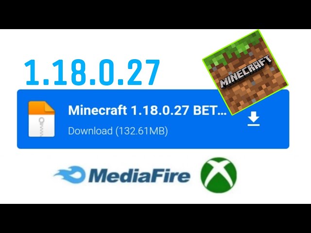 Download Minecraft PE 1.18.0.27 for Android