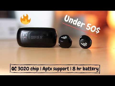 Edifier tws1 review | Qualcomm chip, Aptx, 8 Hr Battery | Under 50$