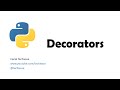 Python Decorators