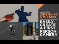 Cinema 4D & Mixamo - Easily Create A First Person Camera