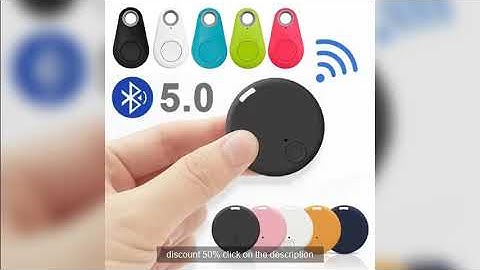 Mini GPS Locator AntiLost Alarm Wallet Keychain Smart Tag Bluetooth-Compatible Tracer Keychain Dog P