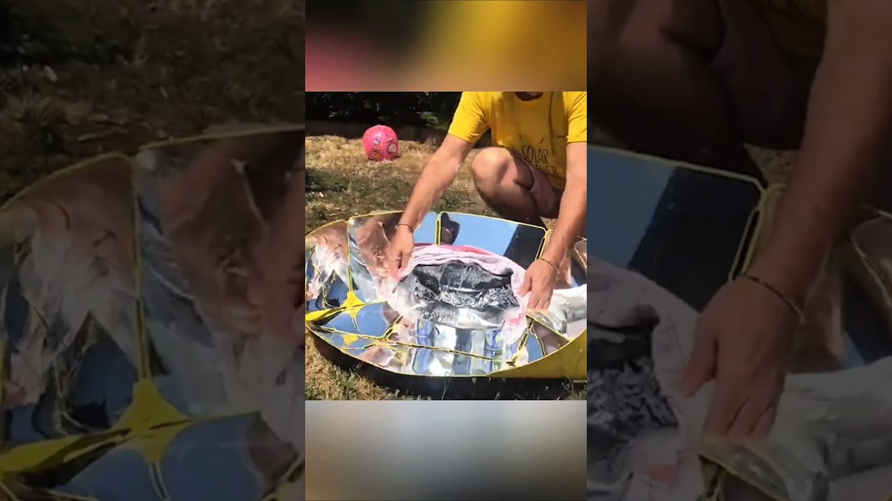 Ultra portable solar oven ❗️❗️