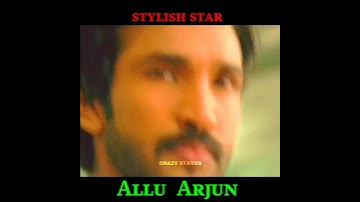 😱 Allu Arjun Angry Status 🤔 Mood Off Status 😈 Crazy Status 🤑 #shorts