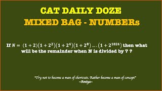 Number + Series + GAP + Remainder in Mixed Bag :  Maths By Amiya