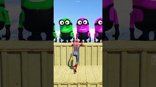 GTA 5 Epic Water Ragdolls Spiderman Jump/Fails Episode 21 #shorts