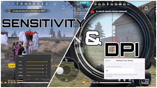 THE BEST SENSITIVITY AND DPI FOR FREE FIRE - IPHONE 6s and 6s plus