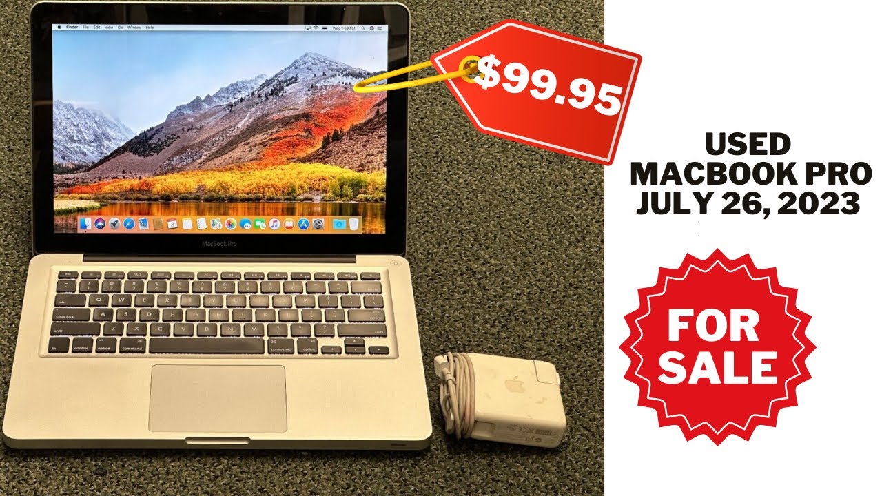 $99 Cheap Used Macbook Pro for sale on Ebay July 26, 2023 - YouTube