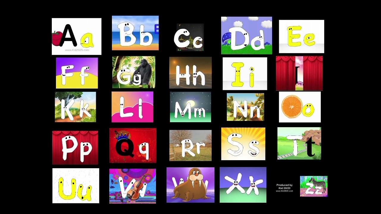 All Alpha-Beat Alphabet 26 At The Same Time - YouTube
