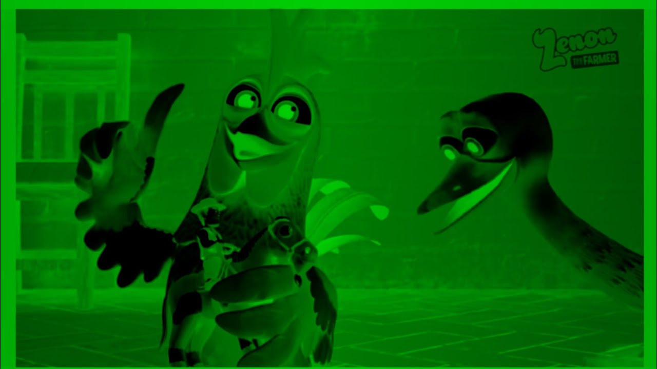 Funny Bartolito, he rode the Ostric because he has no horse!||Sponsored by Gamavision Csupo effects 