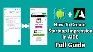 How to Create StartApp Impression in Aide || Full Guide screenshot 2