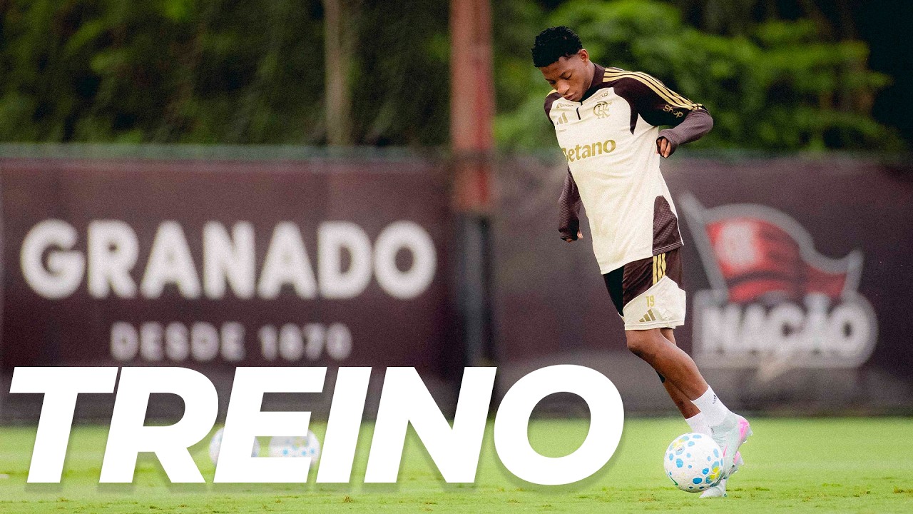 FLAMENGO ENCERRA PREPARAÇÃO PARA O JOGO CONTRA O CRUZEIRO