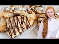 Easy TRIPLE Chocolate Scones - Buttery & Easy Recipe!!