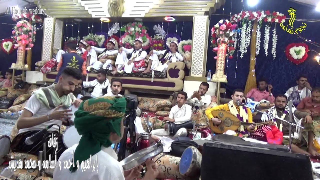 شقيق القمر غناء الفنان ناصر ابوبكر في زفاف إبراهيم واسامه ومحمد وأحمد هديش بحبيل البدوه