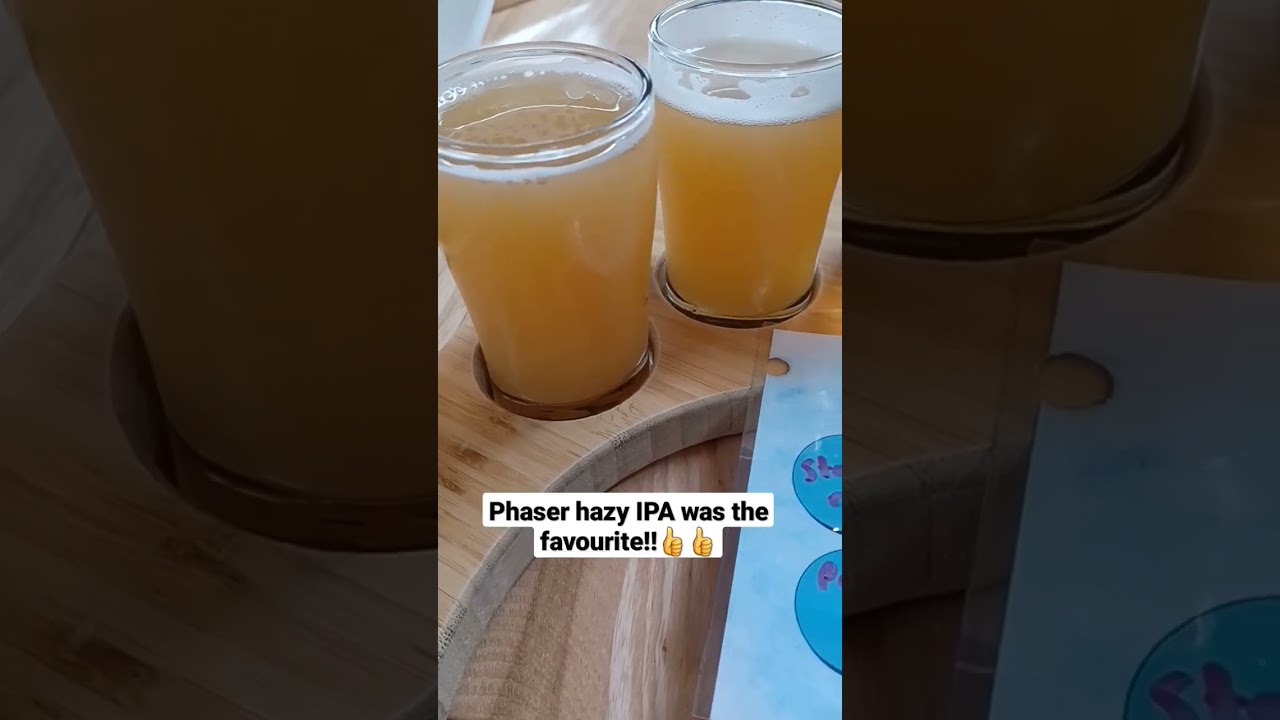 Out of this world flight at Ecliptic Brewing in Portland!! 🍻 