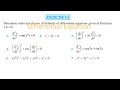 Differential Equation Ex 9.1 Solution explained in Assamese
