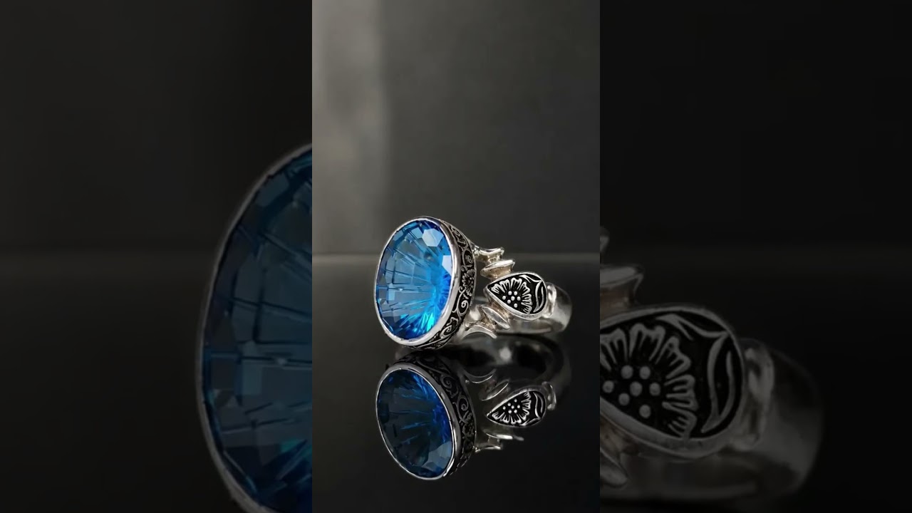 🔹️ Gemstone: Swiss Blue Topaz – Full Cut - YouTube