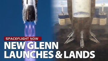 Blue Origin aces launch and landing of New Glenn, sends NASA