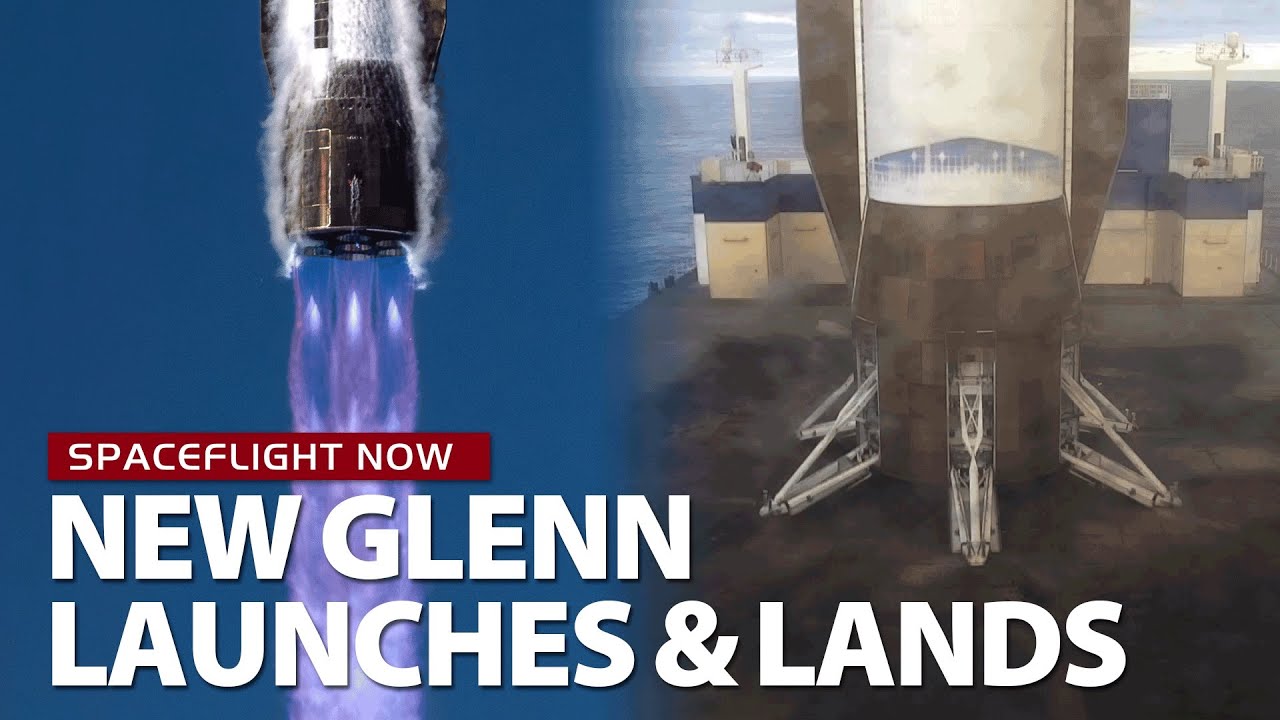 Blue Origin aces launch and landing of New Glenn, sends NASA's ESCAPADE ...