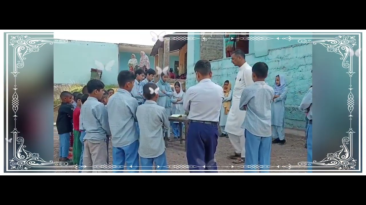 Morning Assembly at MS Mohra Kallar Balakote Poonch 