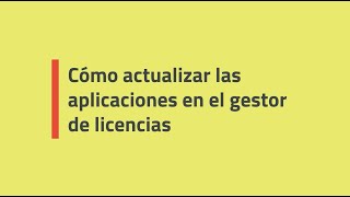 Cómo actualizar las aplicaciones en el gestor de licencias | a3ASESOR screenshot 3