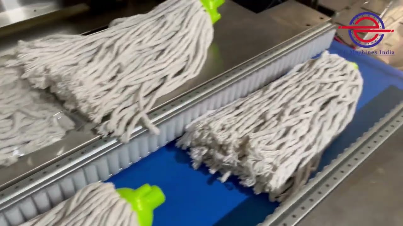 Automatic Wet Round type mops refills pouch packing machine