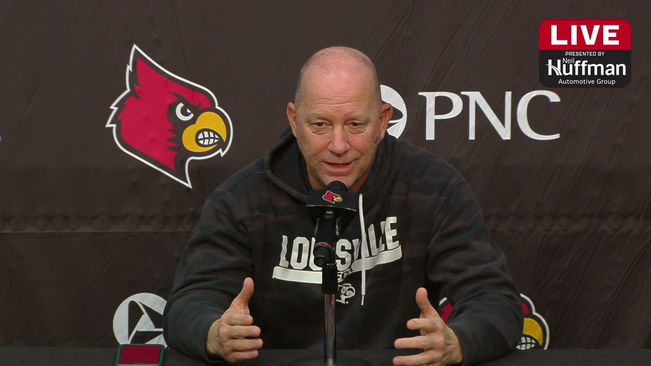 Jeff Brohm Press Conference 10.27.25