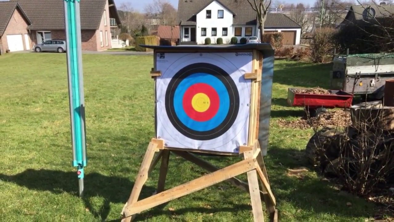 Outdoor Zielscheibe für Bögen und Chronytest YouTube Outdoor Zielscheibe für Bögen und Chronytest YouTube
