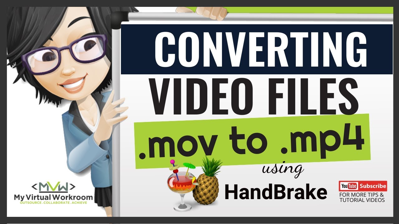 handbrake convert webm to mp4