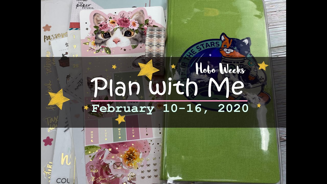 Plan with Me Hobo Weeks 2/10-2/16