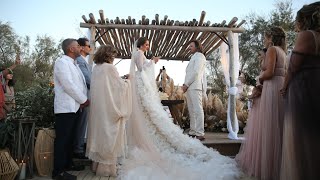 Romance At Its Finest Radiating Off This Dreamy Ceremony In Mykonos!