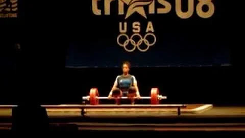 Cara Heads at the 2008 Olympic Trials