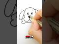 Easy Guide to Drawing a Cute Dog for Kids and Toddlers 🌈🎨