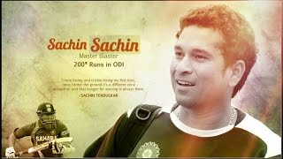 Presenting ‘sachin sachin anthem’ from a billion dreams’ music
by the legendary r rahman. song credits: singer - sukhwinder singh
composer – ra...