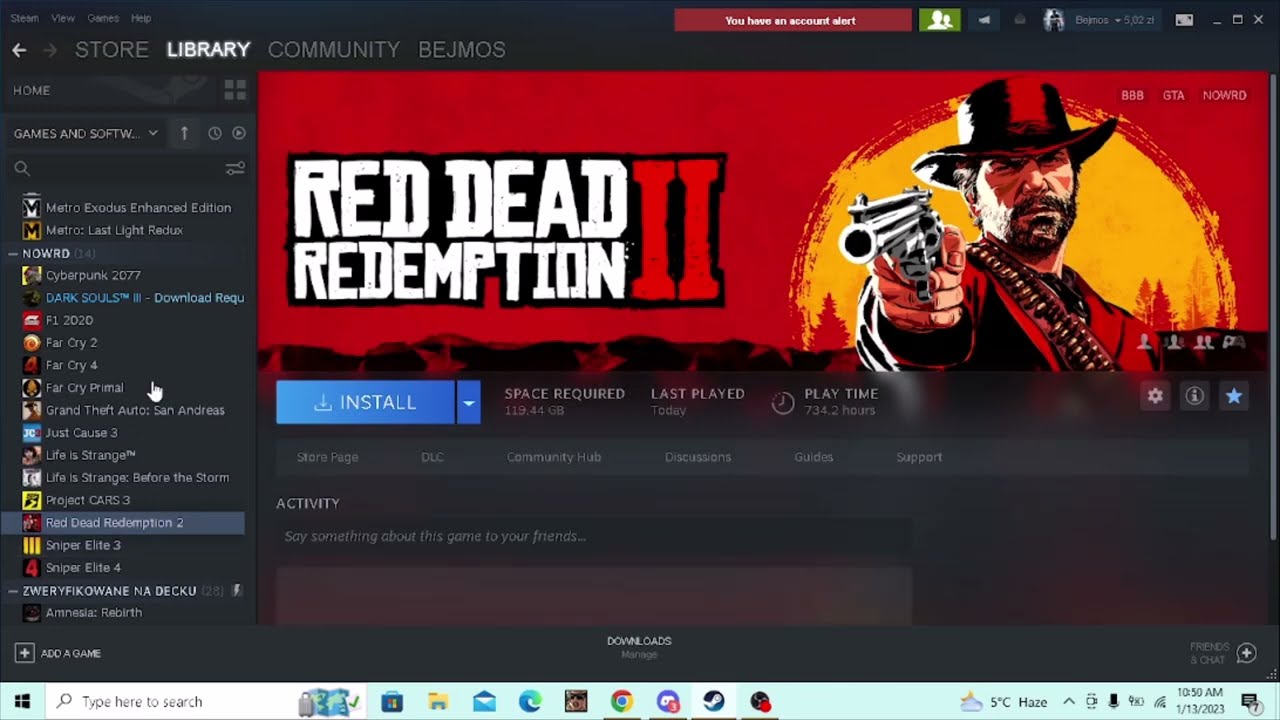 Buy Red Dead Redemption 2 (PC) - Steam Account - GLOBAL - Cheap - !