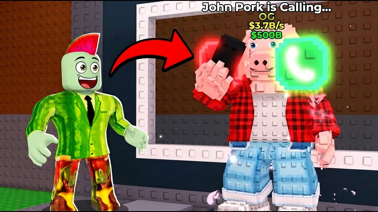 Job Ontdekt Nieuwe OG Brainrot In Steal A Brainrot... In Roblox!