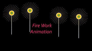 16:Amazing Firework animation in ms powerpoint 2007.