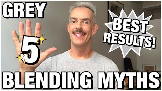 5 Grey Blending Myths You Need to Stop Believing | Hair Colour Expert Explains