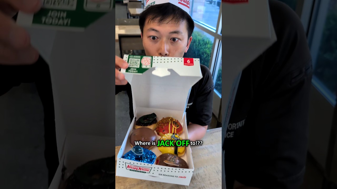 These HARRY POTTER DOUGHNUTS at Krispy Kreme have lots of MAGIC and sugar!! 