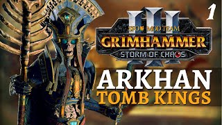 RETURN OF THE HAT | SFO Immortal Empires - Total War: Warhammer 3 - Tomb Kings - Arkhan #1