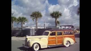 41 Packard out of the garage